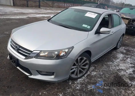 2013 Honda Accord Sport из США, поврежденный, VIN 1HGCR2F55DA193247